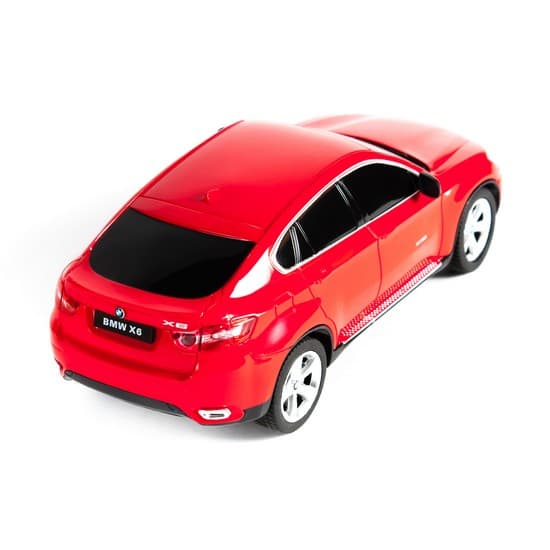 Радиоуправляемая машина, RASTAR, 31700R, 1:24, BMW X6, Пластик, 2.4GHz, Красная