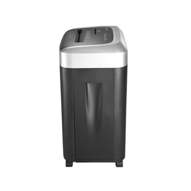 Уничтожитель бумаг, COMIX, S6610, A4, CD, Кредитные карты, Скрепки, Подача: 10 лист., Уровень секретности: 4, Скорость 3 м/мин, Ёмкость корзины 35 л., 58 дБ, Микро резка 2х6 мм., Черный