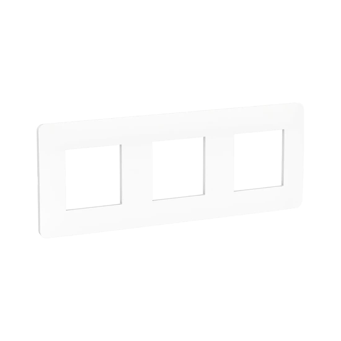 Рамка, SE, NU200618, Unica Studio 3 постовая белый