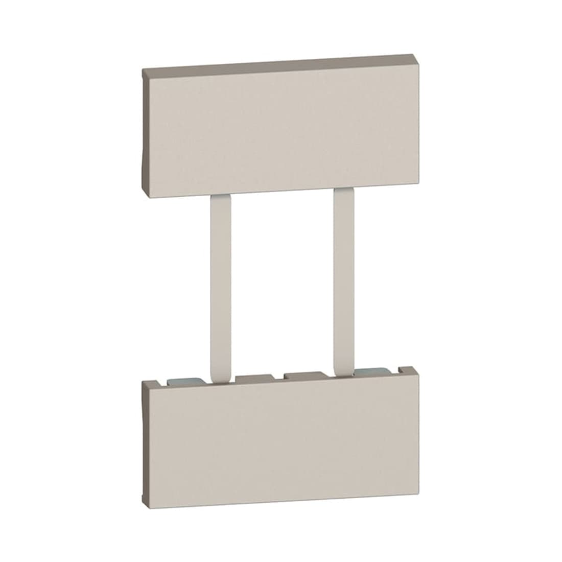 Лицевая панель, Bticino, KM51, Living Now для умного шлюза Wi-Fi в стартовом пакете 2 модуля песочный