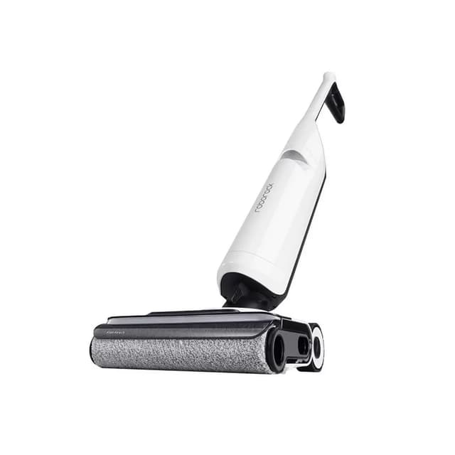 Беспроводной вертикальный пылесос, Roborock, Flexi Lite (WD3D3A/WD3D3A01-07), с функцией влажной уборки, Ёмкость аккумулятора 2500 мАч, Автономная работа 40 мин, Время зарядки 3 ч, Уровень шума 72 дБ, LED дисплей, Функция самоочистки и самосушки под 50°, Черно-белый