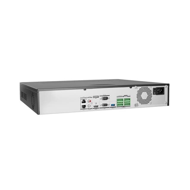 Сетевой видеорегистратор, Hikvision, DS-7732NXI-K4(D), 32 канала, H.265+/H.265/H.264+/H.264, AcuSense, Разрешение записи: 4K, Full HD, D1, CIF, 256 Мбит/с, Интеллектуальная аналитика, Обнаружение движения 2.0, 4 SATA HDD 16 ТБ,