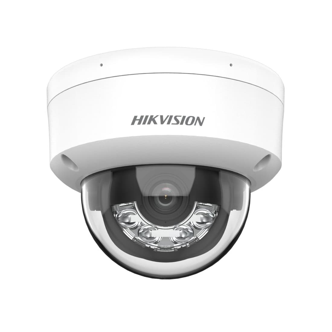 IP видеокамера, Hikvision, DS-2CD1163G2-LIUF, Купольная, CMOS- матрица 1/2.4" progressive Smart ИК/Белая до 30м 6 mp 0.005 Lux F1.6 ,Фиксированный f2.8мм Аудио 1Микрофон 1MicroSD до 512Gb, IK08 WDR, IP67, PoE, 12VDC