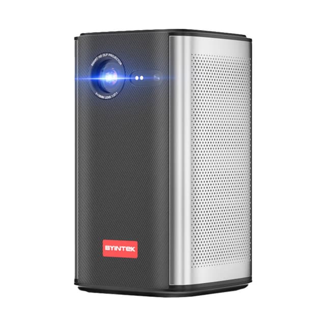 Проектор, BYINTEK, P70, DLP, WVGA, 960*540, 380 люмен, 5000:1, USB 2.0*1, Чёрный