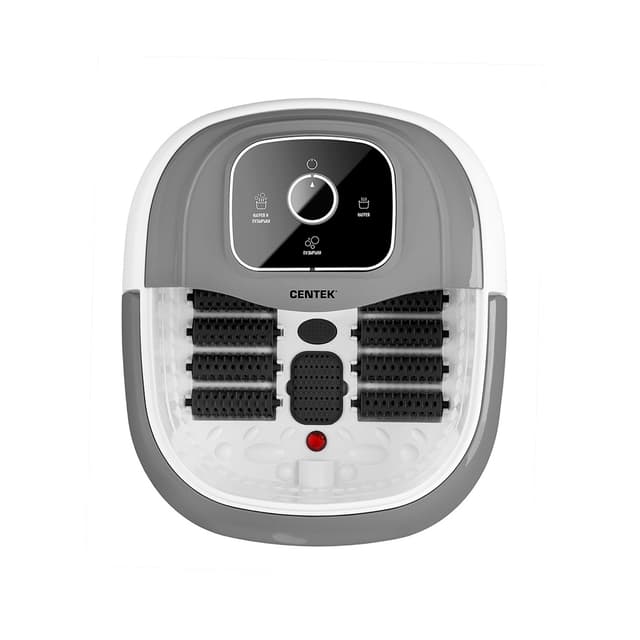 Ванночка для ног, Centek, CT-2602, 325W, 12 роликов, Авто.подогрев воды, Пузырьковый массаж, Роликовый массаж