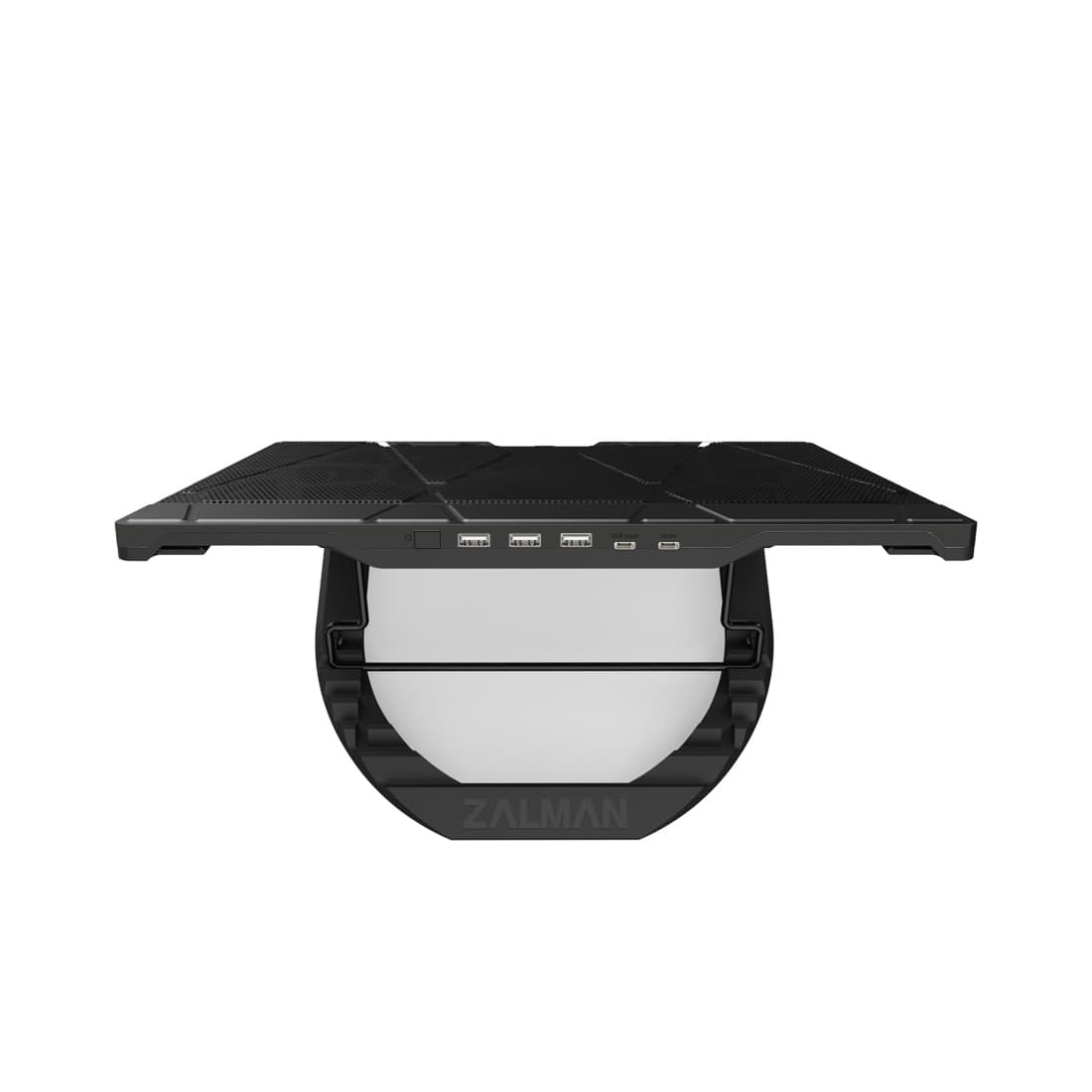 Охлаждающая подставка для планшета/ноутбука, Zalman, ZM-NS3000, 200мм, 20дБ, 470-610 об/мин, до 17”, 5 уровней угла наклона
