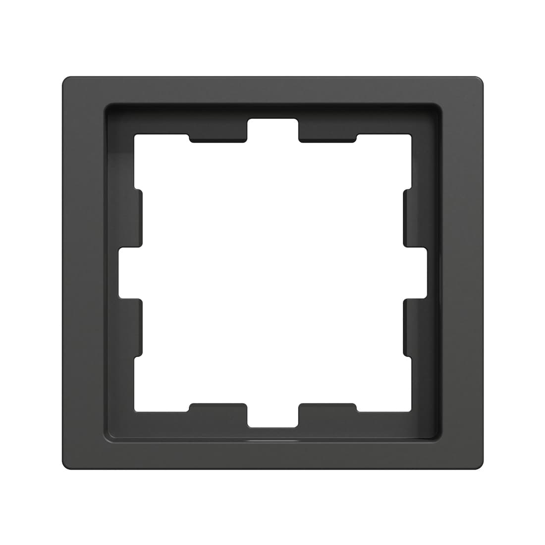 Рамка, MERTEN, MTN4010-6534, D-Life 1 постовая антрацит