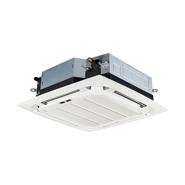 Кондиционер кассетный, TCL, TCC-24CHRA/DV(02), Inverter, без соединительной инсталляции, Хладагент R410A. Комплект 3 кор. (состоит из внешнего внутреннего блока и декоративной панели), LED дисплей, Белый