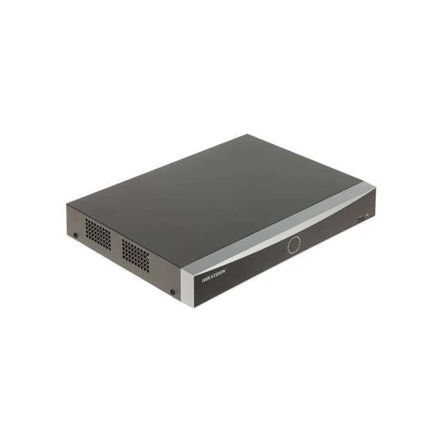 Сетевой видеорегистратор, Hikvision, DS-7608NXI-K1(B), 8 каналов, H.265+/H.265/H.264+/H.264, Разрешение записи: 4K, Full HD, D1, CIF, 80 Мбит/с, Интеллектуальная аналитика, Обнаружение движения 2.0, 1 SATA HDD 10 ТБ,