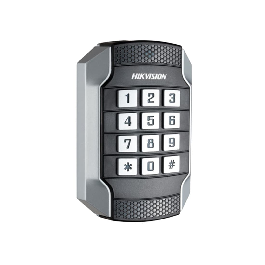 Считыватель, Hikvision, DS-K1104MK, Металлический антивандальный считыватель, чтение карт M1 (1356 МГц) RS485/ Wiegand(W26/W34), от -20 °C до 65 °C, IP65 IK10 12 VDC
