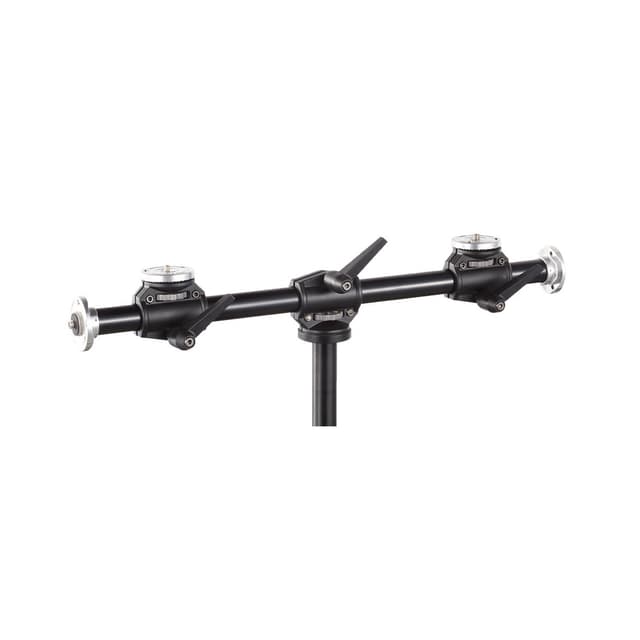 Крепление, Godox, LSA-10, тип Dual mount arm, Резьба 1/4", 3/8", длина в сложенном виде 57.5, чёрный