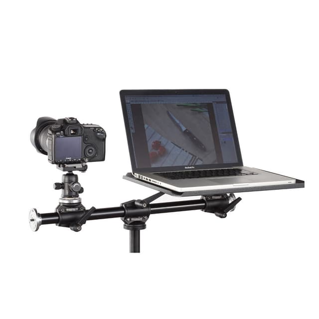 Крепление, Godox, LSA-10, тип Dual mount arm, Резьба 1/4", 3/8", длина в сложенном виде 57.5, чёрный
