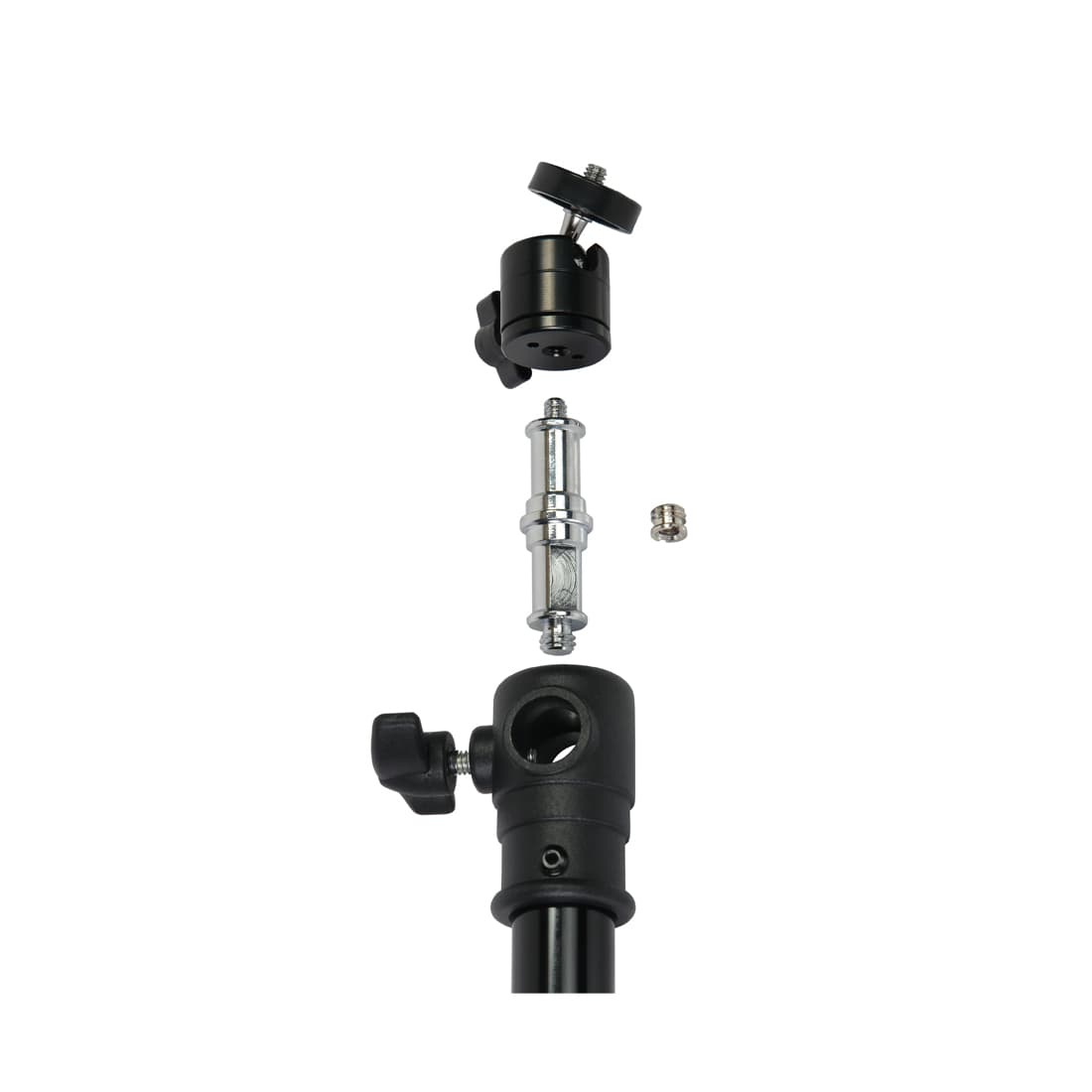 Стойка-тренога, Godox, 380F, мин. Высота 110см., макс. Высота 380см, макс. Нагрузка 5кг, чёрный