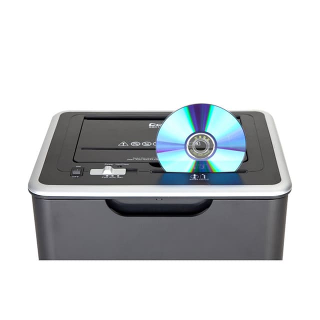 Уничтожитель бумаг, COMIX, S801, A4, Подача: 8 лист., Автоподача листов: 60л., Уничтожение CD/кредитных карт, Уровень секретности - 3, Скорость - 2м/мин (42мм/сек), Ёмкость корзины 22 л., 58db, Перекрёстная резка, Чёрный