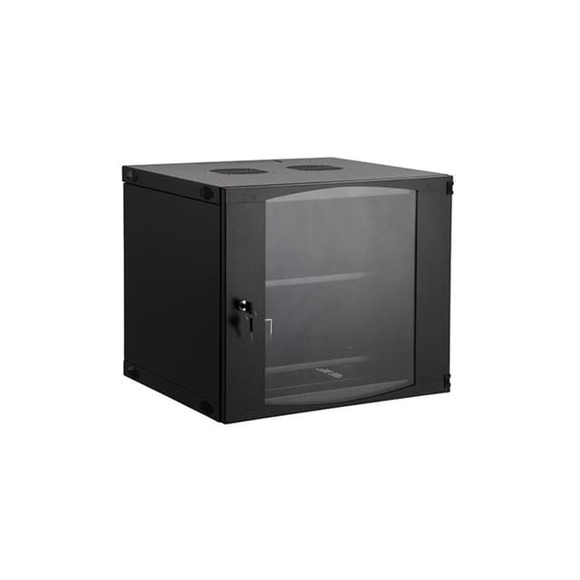 Шкаф коммуникационный настенный, SHIP, EW5409.100, EW серия, 19'' 9U, 540*450*460 мм, Ш*Г*В, IP20, Чёрный