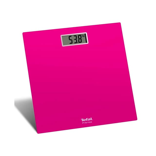 Весы, Tefal, PP1403V0, Стекло, Максимальный вес 150 кг, Шаг 100г, Розовый