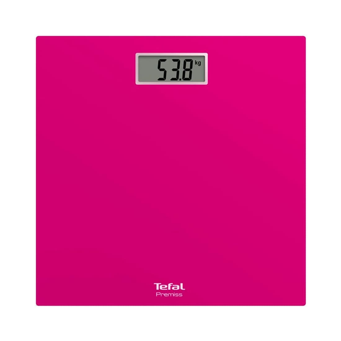 Весы, Tefal, PP1403V0, Стекло, Максимальный вес 150 кг, Шаг 100г, Розовый