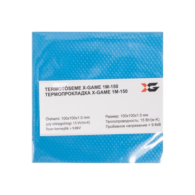 Термопрокладка, X-game, 1mm-150