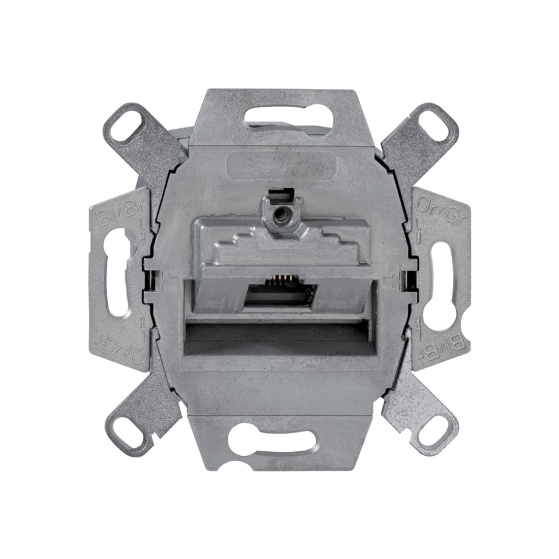 Компьютерная розетка, MERTEN, MTN4530-0000, RJ45 8 конт. кат.6