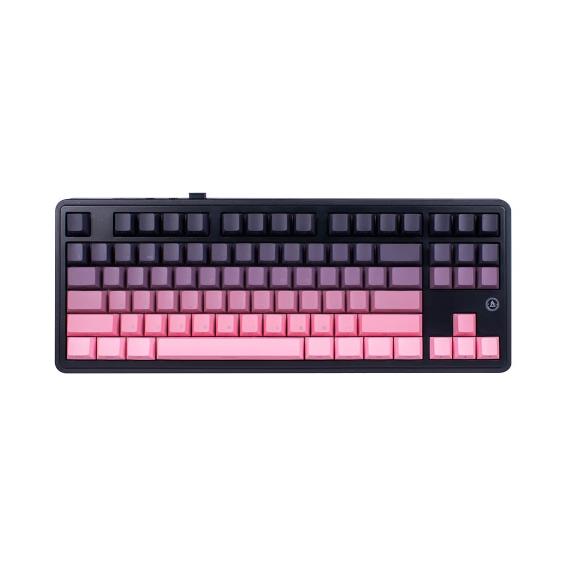 Клавиатура, Ajazz, AK870/PLUS/Dream/Pink, AK870 PLUS, Игровая, Механическая, TKL, Dream Weaving Switches, USB, 2,4 ГГц, Bluetooth, Подсветка RGB, Размер: 370 x 148 x 21 мм., Анг/Рус, Розовый