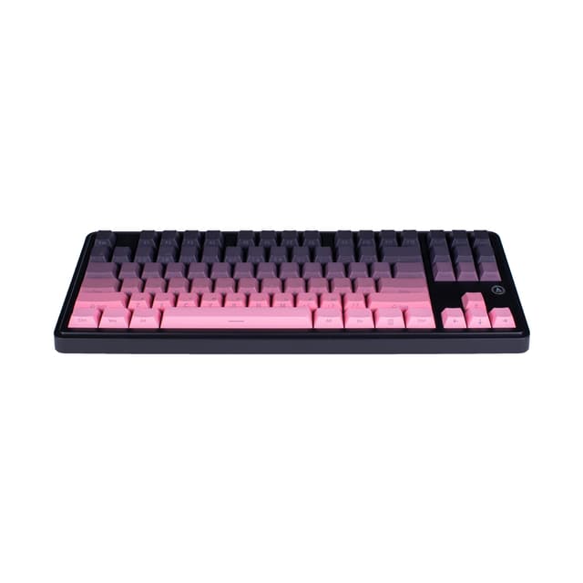 Клавиатура, Ajazz, AK870/PLUS/Dream/Pink, AK870 PLUS, Игровая, Механическая, TKL, Dream Weaving Switches, USB, 2,4 ГГц, Bluetooth, Подсветка RGB, Размер: 370 x 148 x 21 мм., Анг/Рус, Розовый