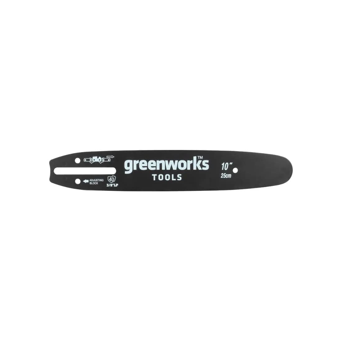 Шина для пилы, Greenworks, 2947207, 25 см