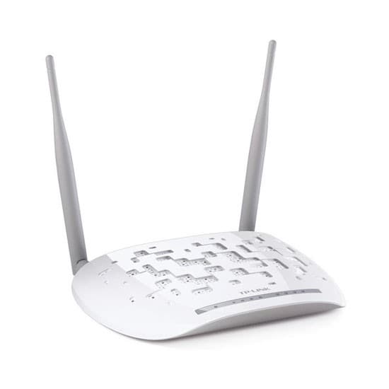 Модем, TP-Link, TD-W8961N, ADSL, Беспроводной, 300M, ADSL2+router,4 порта 10/100 Мбит/с (разъём RJ45),1 порт RJ11
