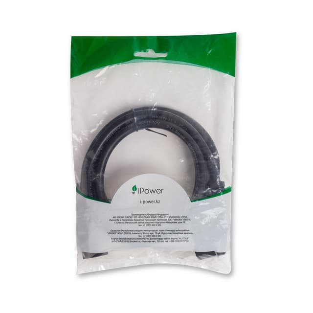Кабель питания, iPower, C13, 3.0, 1,5 мм, 1.2 м.