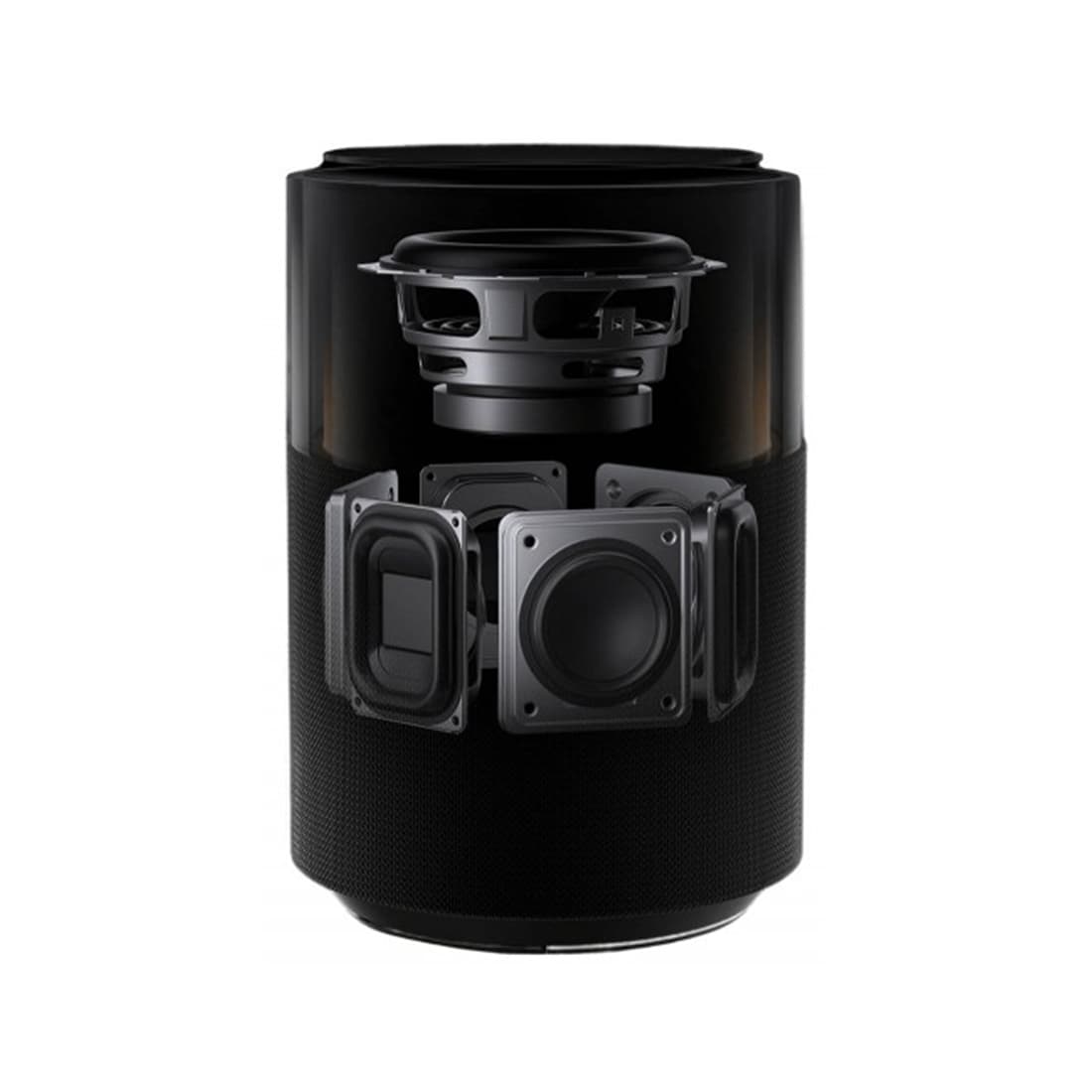 Колонка, Xiaomi, Sound Pro, QBH4249CN/L17A, Harman Kardon, Низкочастотный 4-х дюймовый динамик мощностью 40Вт, 1,5 дюймовый полнодиапазонный динамик мощностью 5Вт*3, Колонка с сабвуфером и шестью динамиками, Динамическая подсветка, Bluetooth 5.1, Wi-Fi, 3.5mm AUX, 140*140*204,7мм, CN версия, Черный