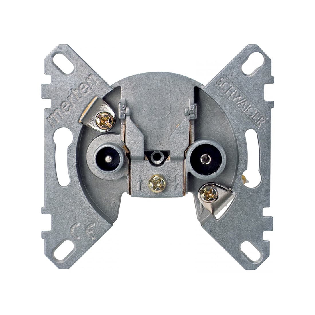 TV/FM мех-м, MERTEN, MTN466099, D-Life оконечный, 0/4,5DB