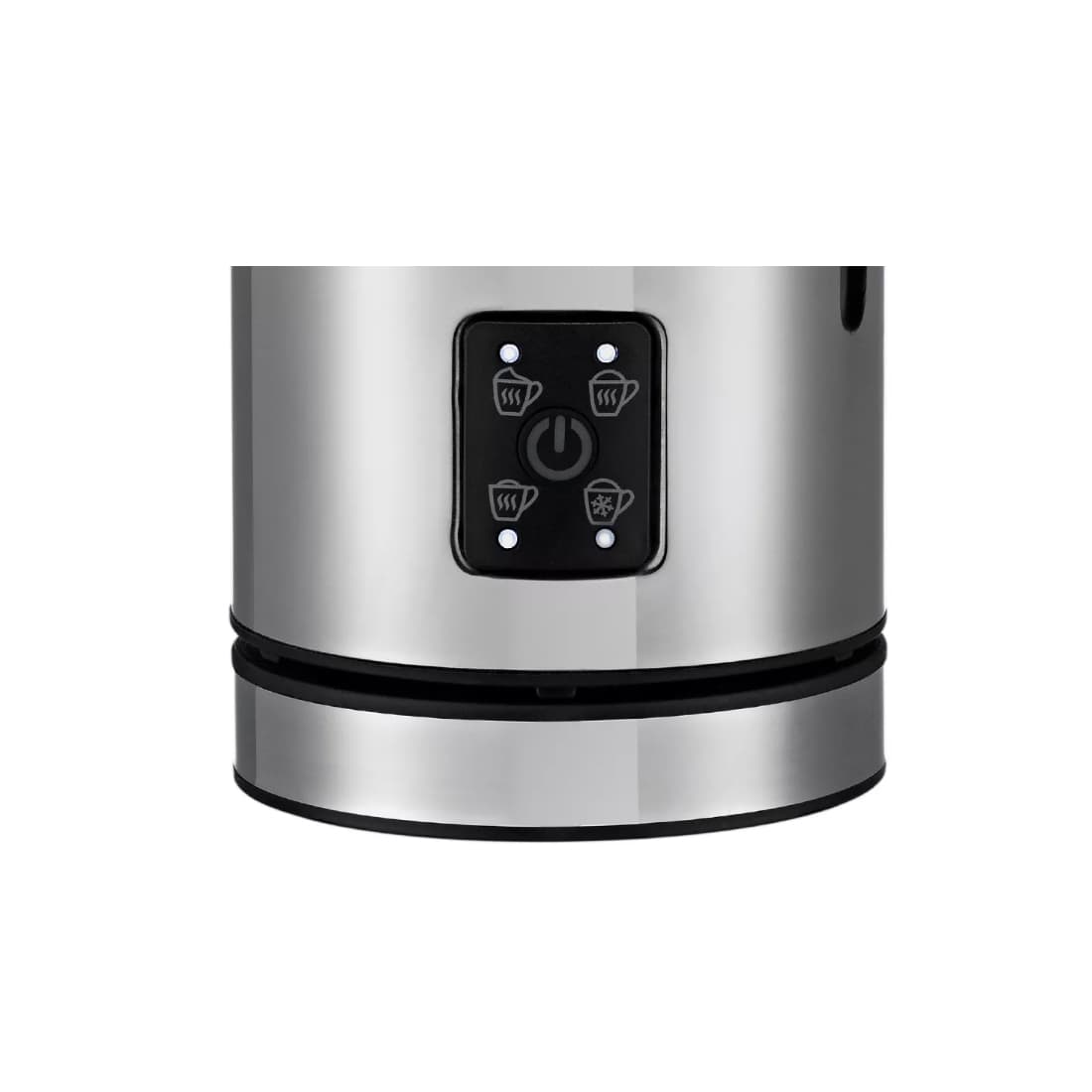 Капучинатор, Kitfort, КТ-758, Мощность 500 Вт, Ёмкость 300 мл, Нержавеющая сталь, Горячее вспенивание, Холодное вспенивание, Стальной