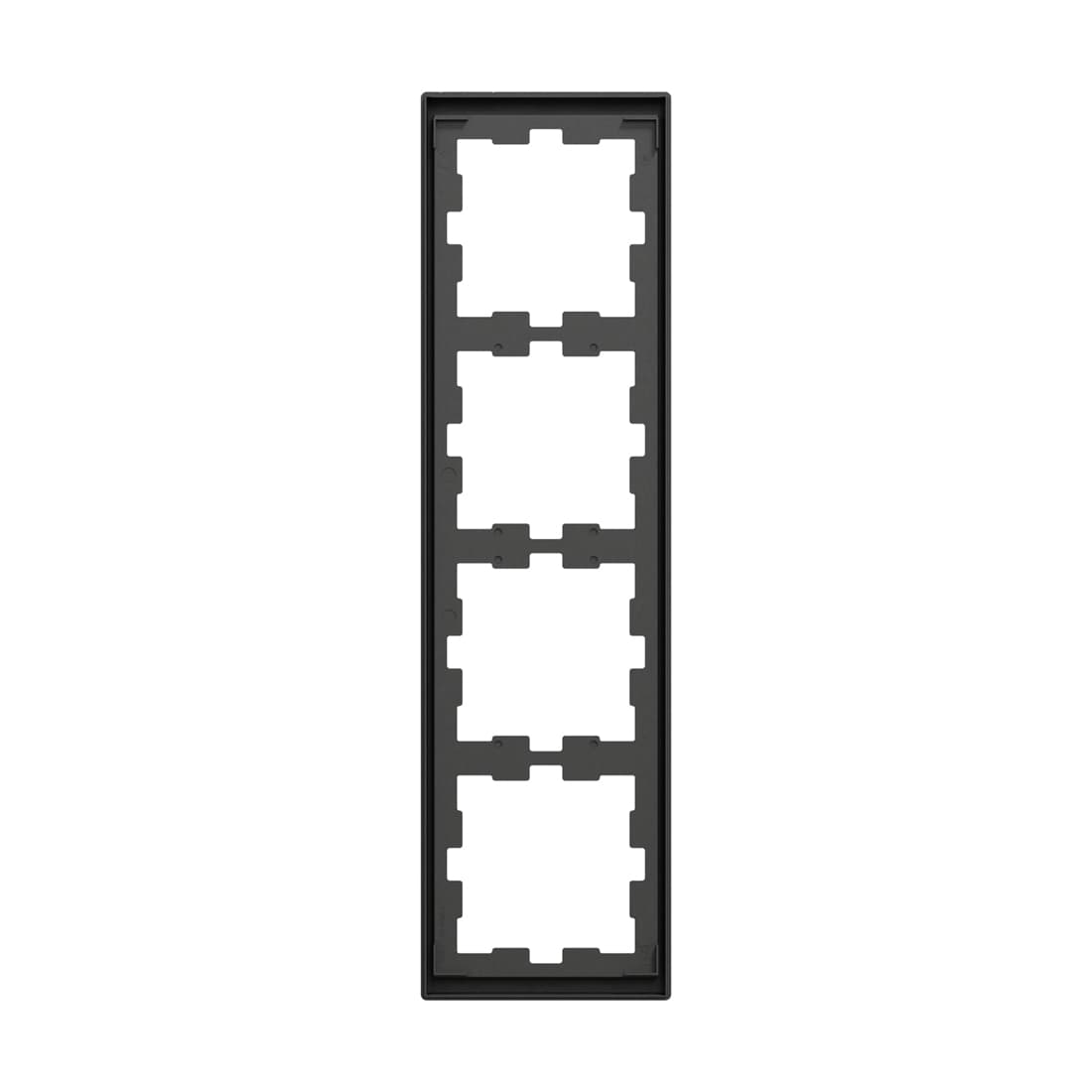 Рамка, MERTEN, MTN4040-6534, D-Life 4 постовая антрацит