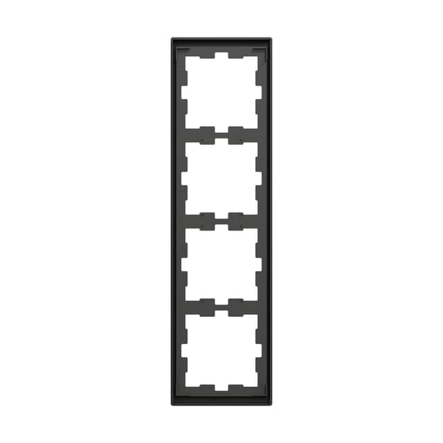 Рамка, MERTEN, MTN4040-6534, D-Life 4 постовая антрацит