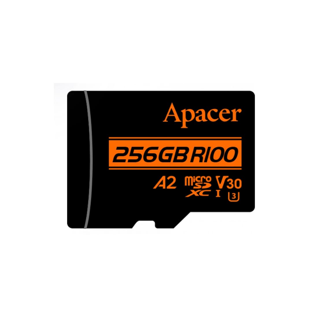 Карта памяти, Apacer, AP256GMCSX10U8-R, MicroSDXC 256GB, с адаптером SD