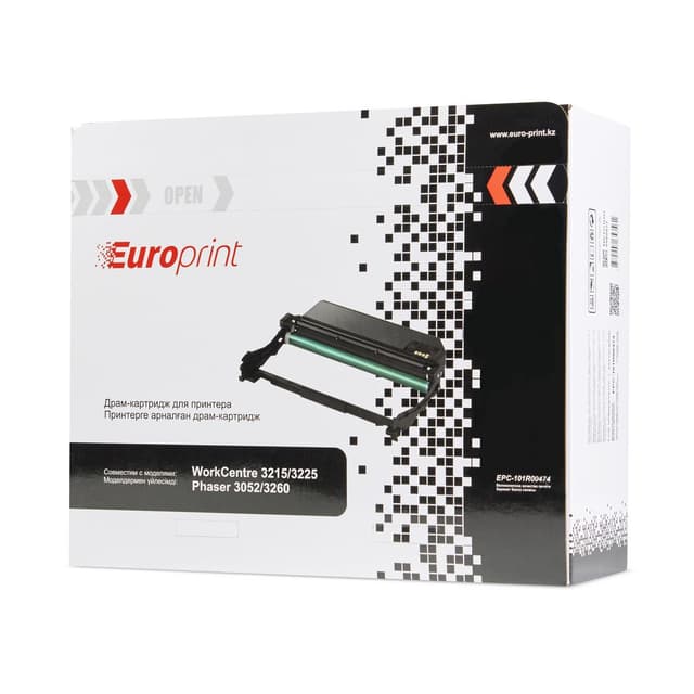Драм-картридж, Europrint, EPC-101R00474, Для принтеров Xerox Phaser 3052NI/3260DNI, WorkCentre 3225DNI/3215NI, 10 000 страниц (А4)