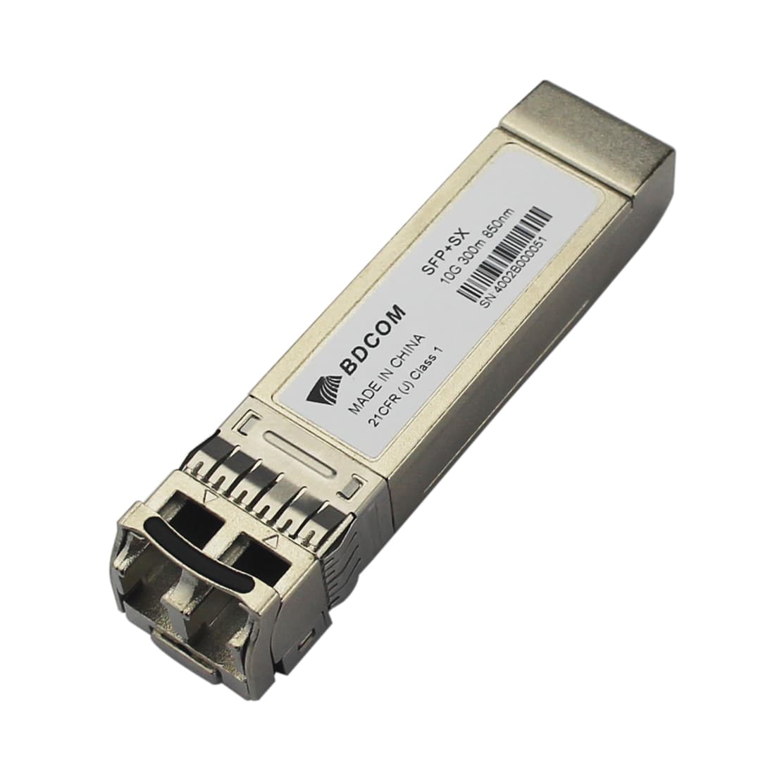 Трансивер, BDCOM, SFP+SX, SFP+, multi-mode, 10GBASE-SR, 850nm, 0,3Km, LC duplex
