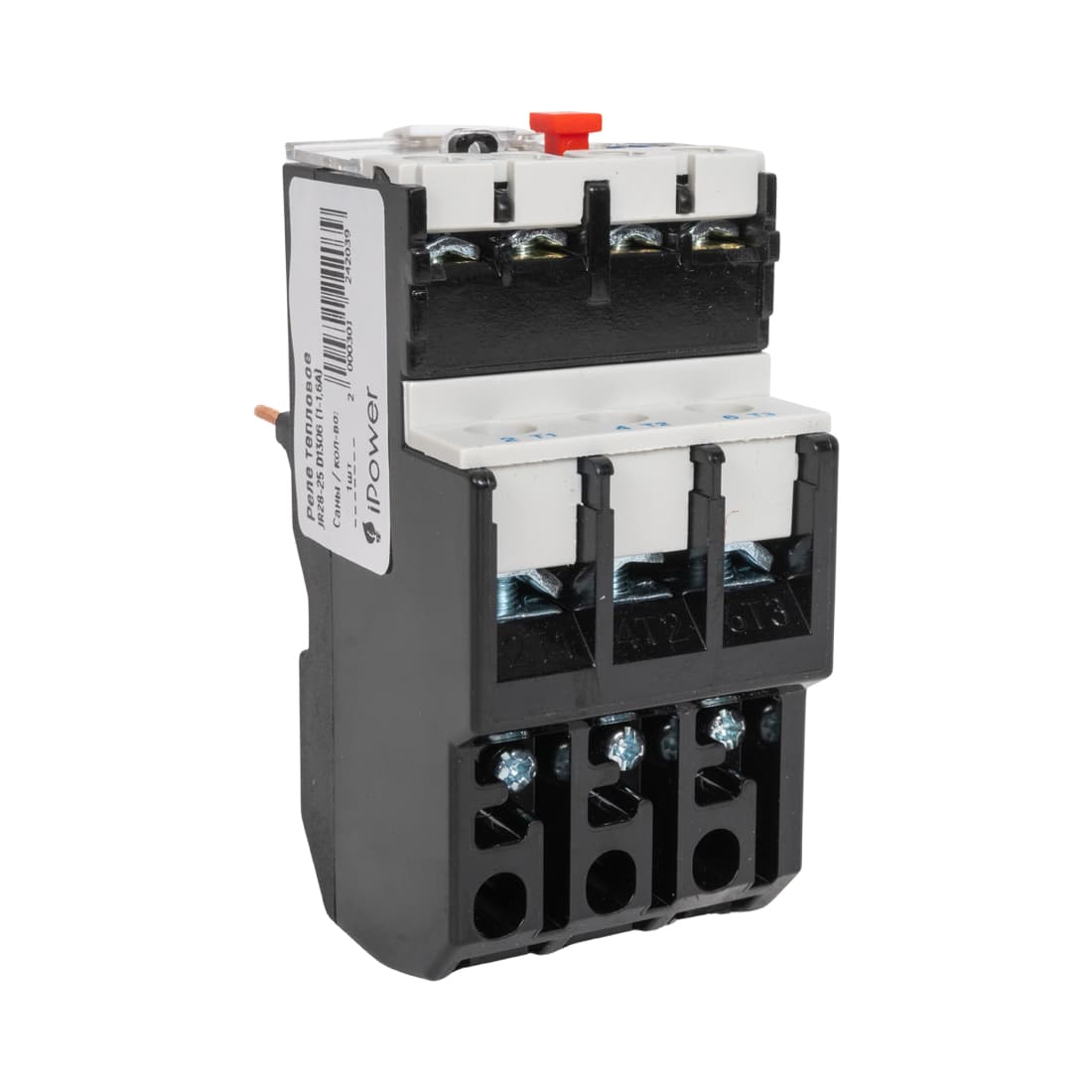 Реле тепловое, iPower, JR28-25 D1306 (1-1,6А)