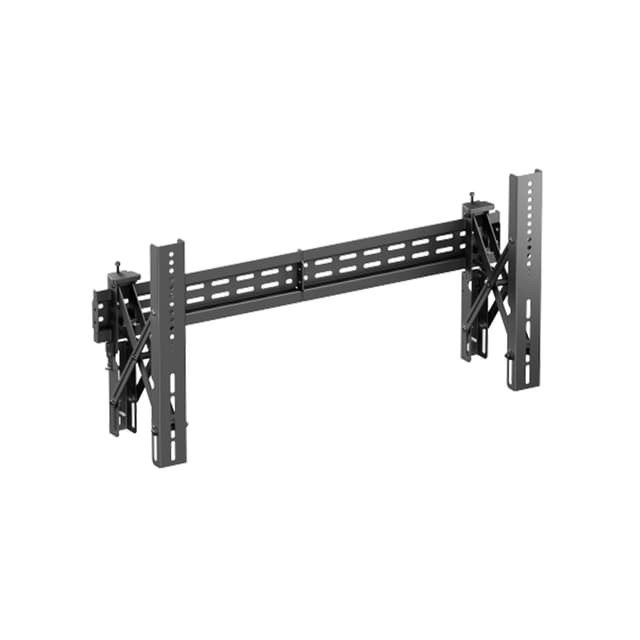 Кронштейн для видеостен, Brateck, LVW02E-48T, Макс. нагрузка - 70 кг, Диагональ экрана 37"-70", Профиль 78-220 мм., Угол наклона -3°+3°,Чёрный