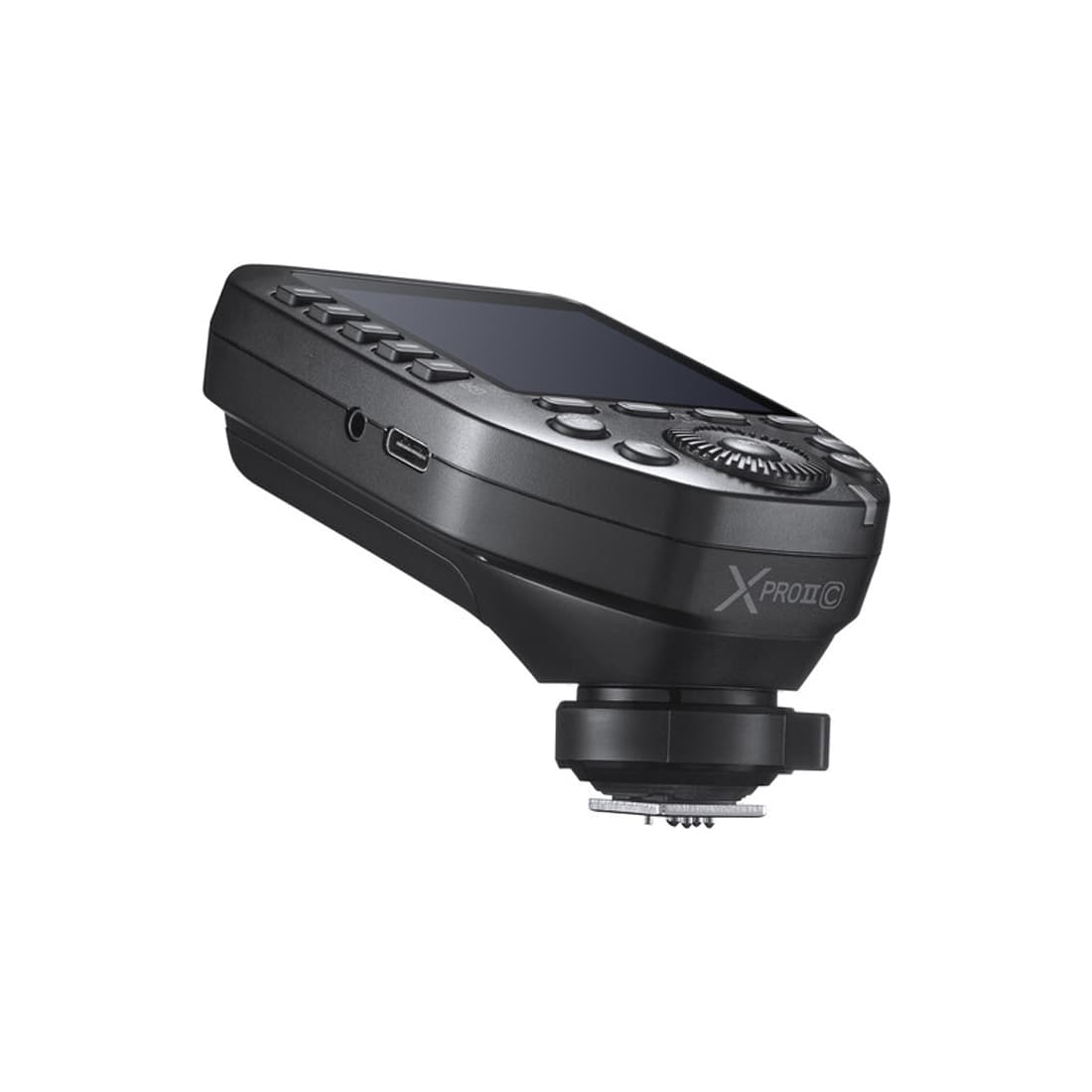 Радиосинхронизатор, Godox, XproII C, TTL для Canon, 2*АА батареи, радиус до 100м., 32 канала, чёрный