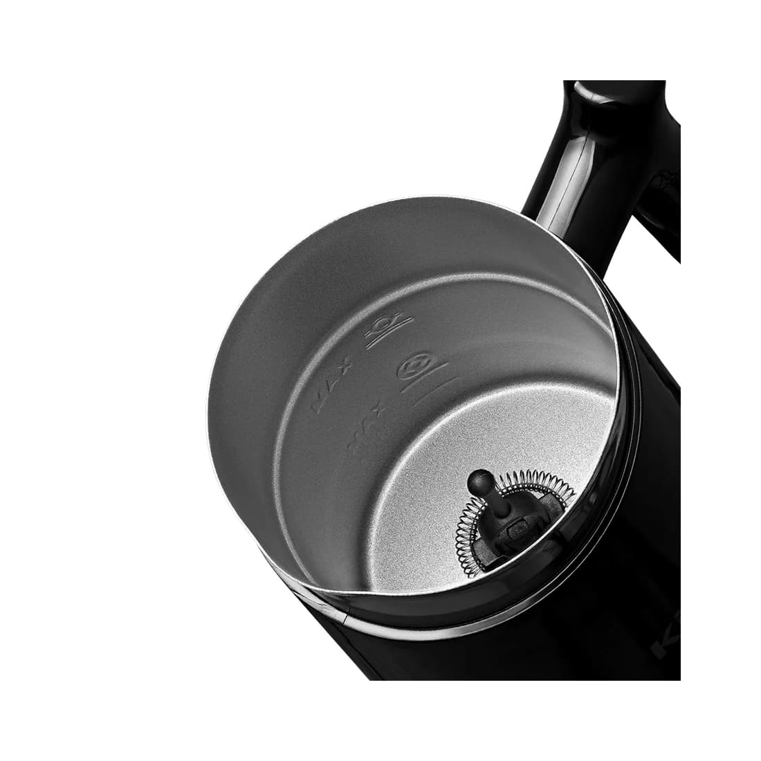 Капучинатор, Kitfort, КТ-780, Объем 300 мл, 4 режима, Нержавеющая сталь, Мощность 500 Вт, Длина шнура 0.7м, Черный