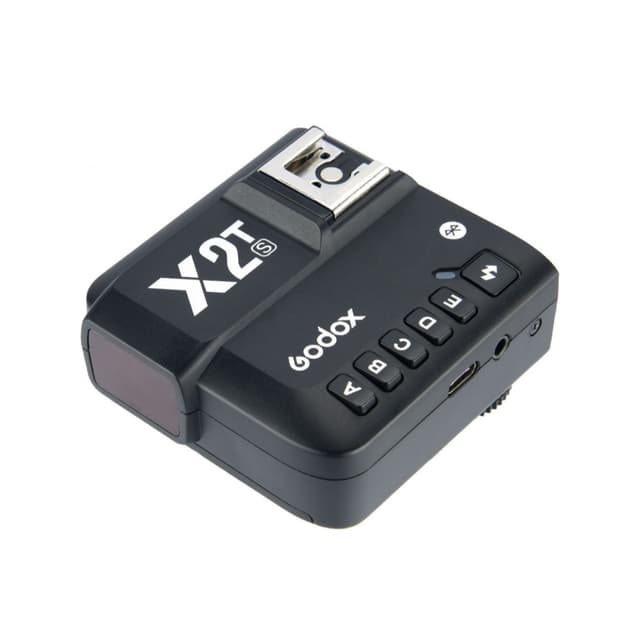 Радиосинхронизатор, Godox, X2T-C, TTL для Canon, 2*АА батареи, радиус до 100м, 32 канала, с жк дисплеем