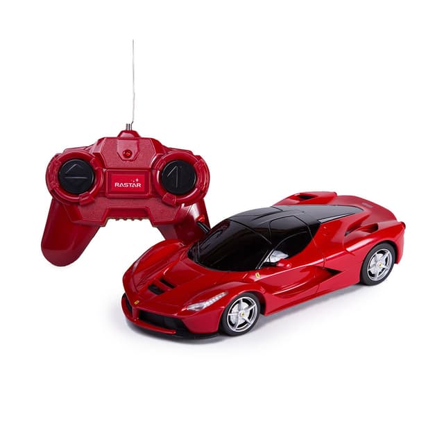 Радиоуправляемая машина, RASTAR, 48900R, 1:24, Ferrari LaFerrari, Пластик, 2.4GHz, Красная
