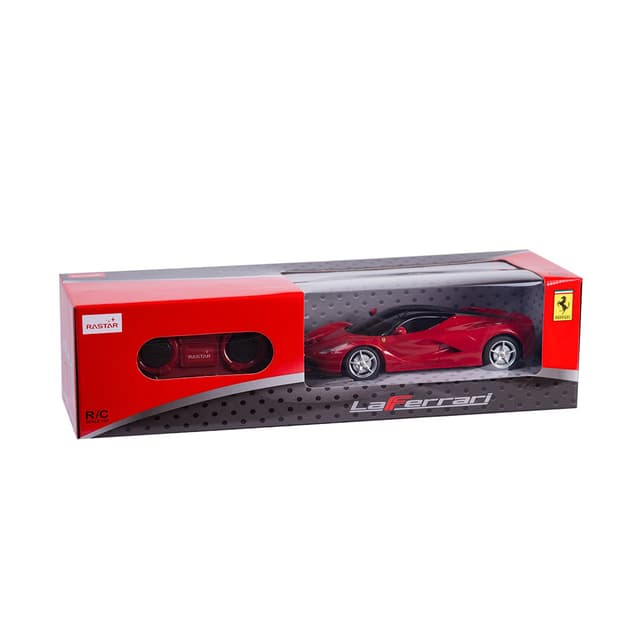 Радиоуправляемая машина, RASTAR, 48900R, 1:24, Ferrari LaFerrari, Пластик, 2.4GHz, Красная
