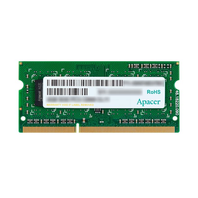 Модуль памяти для ноутбука, Apacer, DS.08G2K.KAM, DDR3, 8GB, SO-DIMM <PC3-12800/1600MHz>