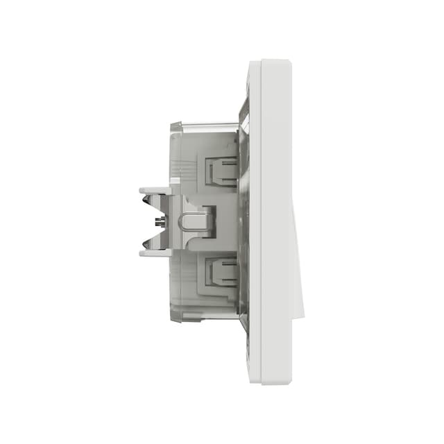 Переключатель одноклавишный, SE, EPH0400421, Asfora 10AX IP44 сборе быстрозажим. клеммы белый