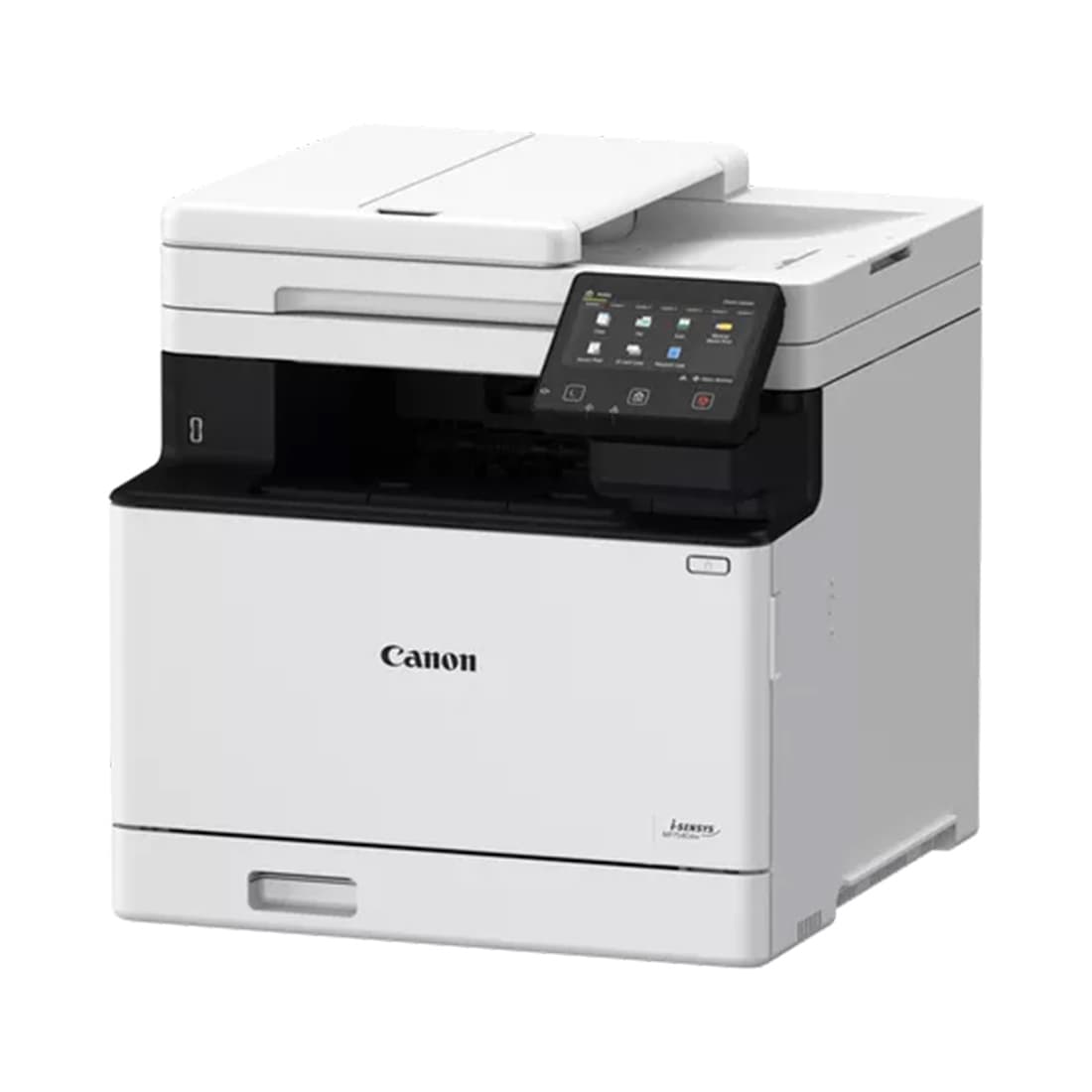 Цветное МФУ, Canon, i-SENSYS MF754CDW, 5455C023AA, Лазерное, A4, 33 стр./мин., Подача 300 листов, Двусторонний автоподатчик документов, Сенсорный дисплей 5", 1.2 ГГц CPU, 1 ГБ RAM, USB 2.0, Ethernet 10/100/1000, Wi-Fi
