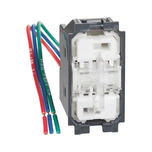 Кнопка для жалюзи, Bticino, K4027, Living Now с фиксацией