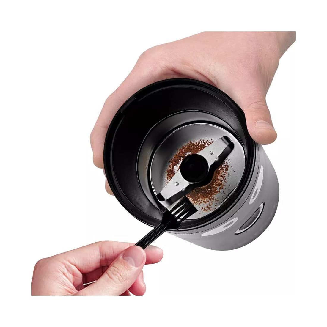 Кофемолка, Kitfort, КТ-798, Мощность 180 Вт, Максимальное количество ингредиентов 50г, Длина шнура 1 м, Черный