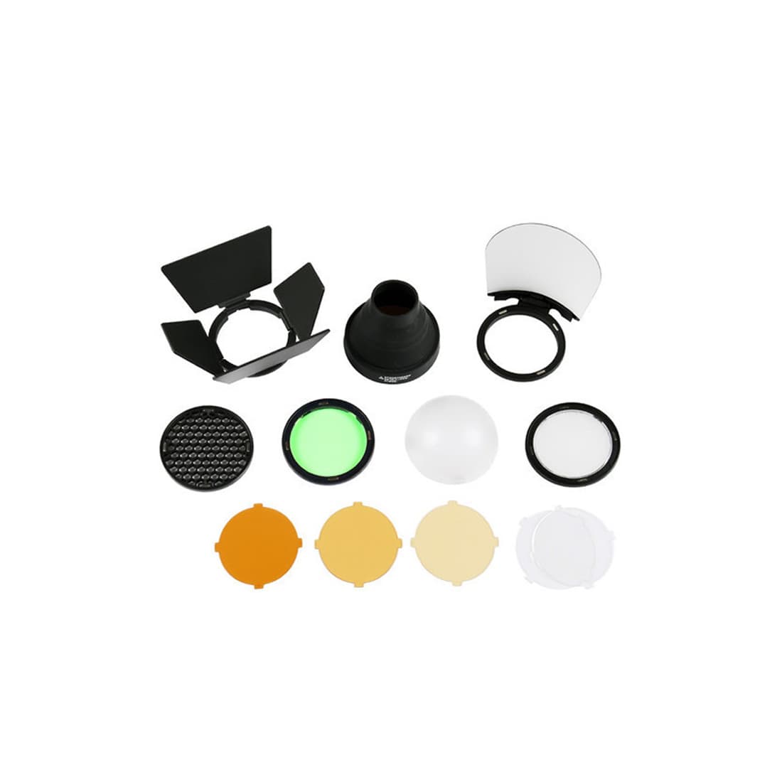 Комплект насадок, Godox, AK-R1, Godox Witstro V1, AD180, AD360II, AD200, AD200 Pro, RGB mini R1