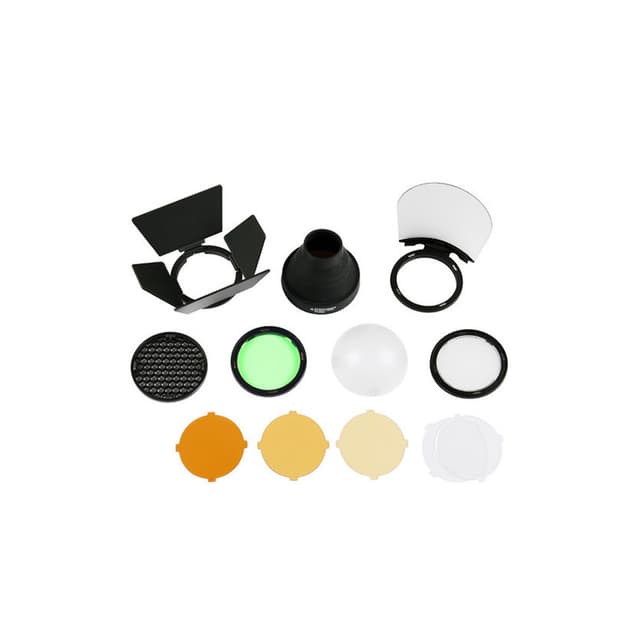 Комплект насадок, Godox, AK-R1, Godox Witstro V1, AD180, AD360II, AD200, AD200 Pro, RGB mini R1
